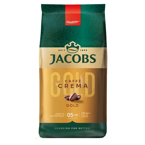 Jacobs kafijas pupiņas Crema 1kg (Pērkot 2kg un vairāk)